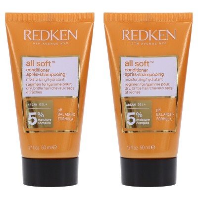 Redken All Soft Conditioner 1.7 oz 2 Pack