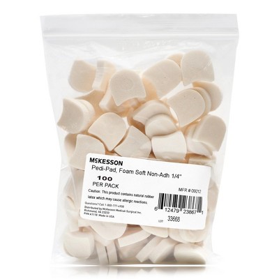 McKesson Corn Cushion Pedi-Pads, 1/4 in, 100 Count