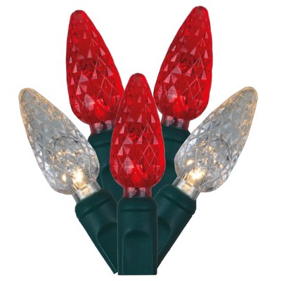 Vickerman Single Mold C6 LED Christmas Light Set