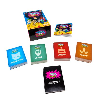 The Awkward Yeti House Pets vs. Aliens Card Game: Social Skills & Creative Thinking, 2-4 Players Party Game