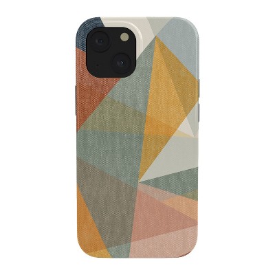 Little Arrow Design Co modern triangle mosaic multi Tough iPhone Case - Society6
