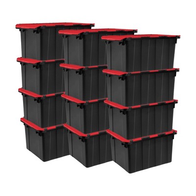 Sterilite Hinged Lid Industrial Tote