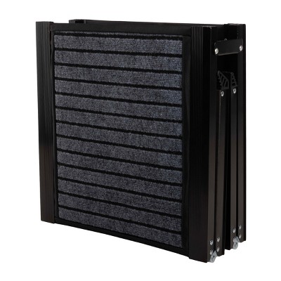 PETMAKER Folding Dog Ramp for Car, Black