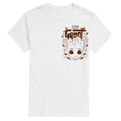 Men's - Marvel - Guardians of the Galaxy Groot Grid Short Sleeve Graphic T-Shirt