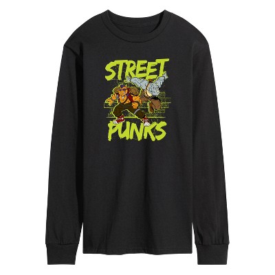 Men's - Teenage Mutant Ninja Turtles - Street Punks Long Sleeve Graphic T-Shirt