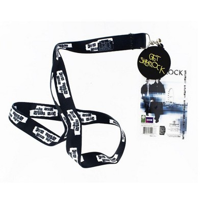 Seven20 Sherlock Holmes Moriarty Did You Miss Me with 2D Get Sherlocked Lanyard Charm