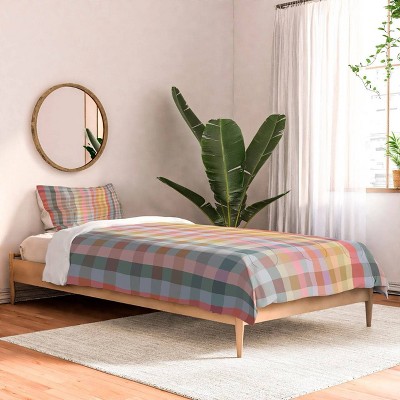 Deny Designs Ninola Design Charming Nostalgia Gingham Comforter and Sham Set