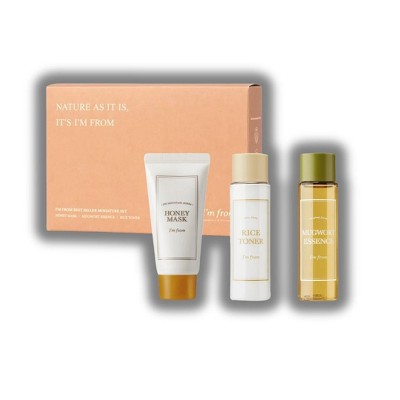 I'm from - Bestseller Miniature Set | Suits all skin types, especially dull, dry, and dehydrated skin - (3 pcs)