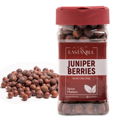 Eastanbul Juniper Berries, Juniper Berries Whole, Enebro Hierba, 3.5oz