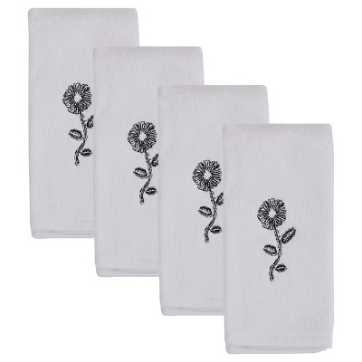 Split P Urban Flower Fingertip Towel Set of 4