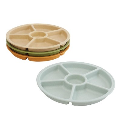 Kaplan Early Learning Loose Parts Sorting Trays - Set of 4 - Earth-toned