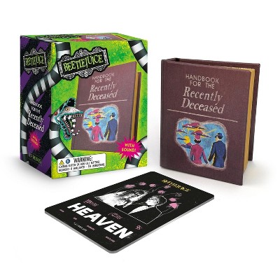 Beetlejuice Talking Handbook for the Recently Deceased - (Rp Minis) by  Running Press (Mixed Media Product)