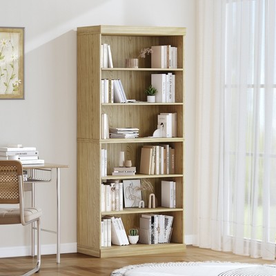 72" Modular Bookcase Storage Cabinet without Doors