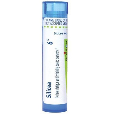 Silicea 6C by Boiron Homeopathic Single Medicine For Stress & Sleep  -  1 Tube Pellet