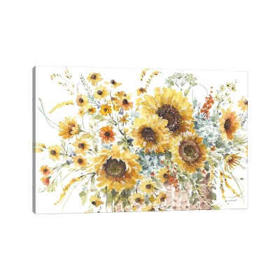 Sunflowers Forever I by Lisa Audit Unframed Wall Canvas - iCanvas