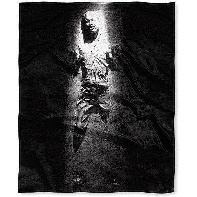 Star Wars Han Solo Frozen in Carbonite Silk Touch Throw Blanket 50" x 60"