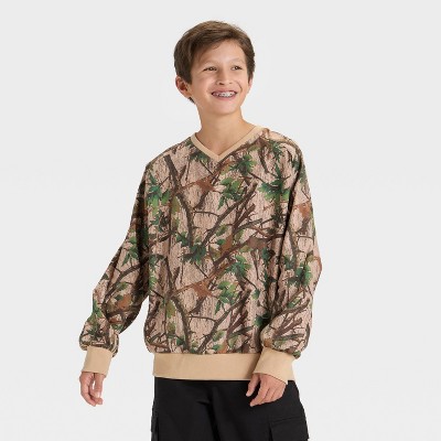 Boys' Pullover Windbreaker Jacket - art class™