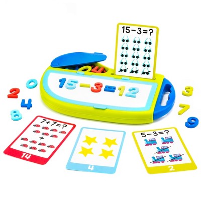 Educational Insights MathMagnets GO! Counting: Preschool Math & Counting Kit with Magnets & Cards