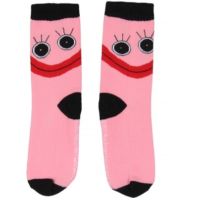 Poppy Playtime Kids Kissy Missy Character Design Crew Socks For Boys And Girls