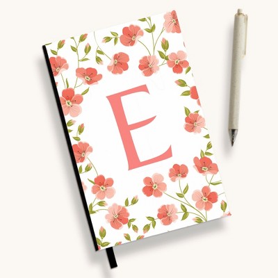 Personalization Mall Flowery Initial Personalized Journal