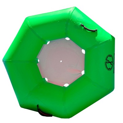 Hardcore River Tube with Durable Triple-Layer PVC, Ergonomic Seven-Sided Design, Intuitive Handles, and C7 Valve Inflation