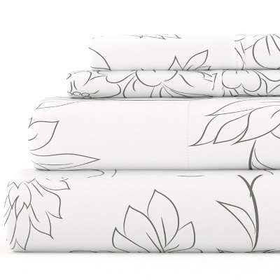 Floral & Paisley Patterns 4PC Sheet Set - Extra Soft, Easy Care - Becky Cameron