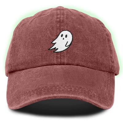 Dalix Ghost Glow in the Dark Embroidered Mens Womens Cotton Dad Hat Baseball Cap Adjustable