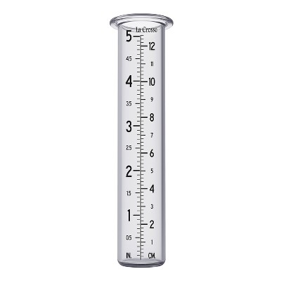 La Crosse Technology® Replacement Glass Rain Gauge Tube, Clear