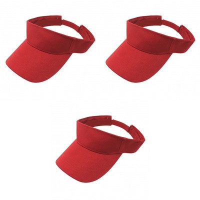 3 Pack Sun Visors Lightweight and Comfortable for Outdoor Activities