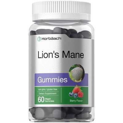 Horbäach Lion's Mane Supplement | 60 Vegan Gummies