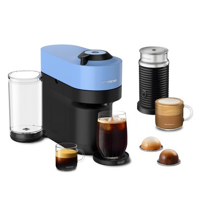 Nespresso Vertuo Pop+ Combination Espresso and Coffee Maker with Milk Frother