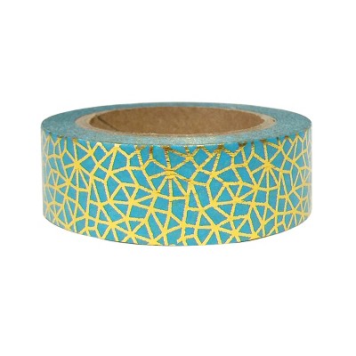 Wrapables Washi Masking Tape, Bold and Metallic Group