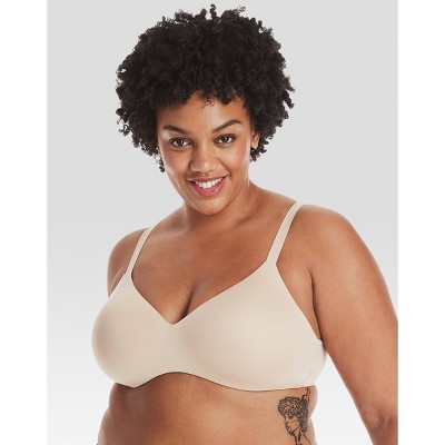 Hanes Women's Concealing Petals Wireless Bra with Convertible Straps