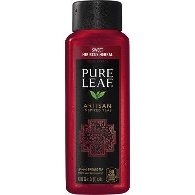 PURE LEAF Artisan Inspired Teas Hibiscus Herbal Iced Tea - 42 fl oz