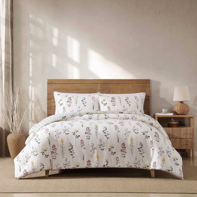 Eddie Bauer Wildflower Natural Comforter Bedding Set Beige