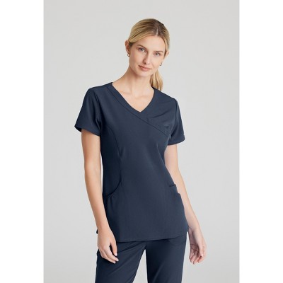 Skechers Vitality By Barco Women's Charge 3-Pocket Crossover Scrub Top