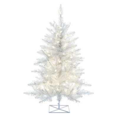 Vickerman White Fir Artificial Christmas Tree PreLit