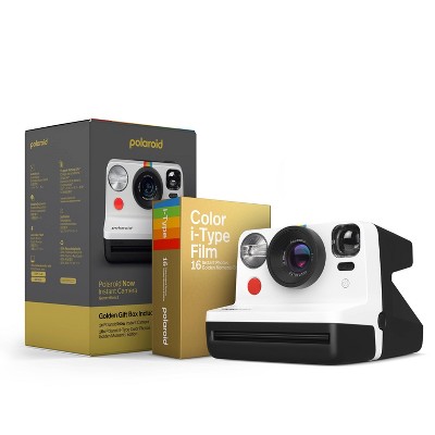 Polaroid Now Camera Gen 2 Everything Box - Black/White: Automatic Focus, i-Type Format