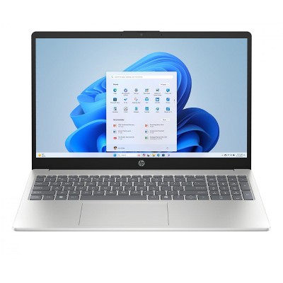 HP 15.6" FHD IPS Notebook Intel Core i7 12GB 512GB SSD Natural Silver - Intel Core i7 Deca-core - 15.6" FHD IPS micro-edge anti-glare display
