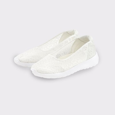 Women's Slip On Lace Sneakers - LASCANA