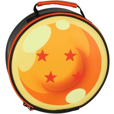 Dragon Ball Z Lunch Box Zip Around Dragon Ball Insulated Circle Lunch Bag Tote For Hot and Cold Food, Drinks, and Snacks Multicoloured