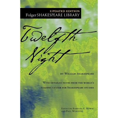 Twelfth Night, Or, What You Will - (Folger Shakespeare Library) Annotated by  William Shakespeare (Paperback)