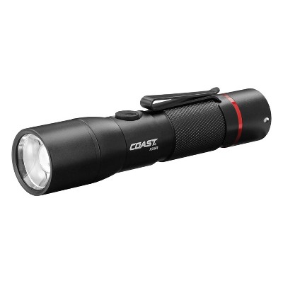 COAST HX5R 620 Lumen LED Rechargeable Flashlight: Impact & Weather-Resistant, High-Low-Medium Modes, Lifetime Warranty