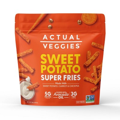Actual Veggies Frozen Sweet Potato Super Fries - 14oz