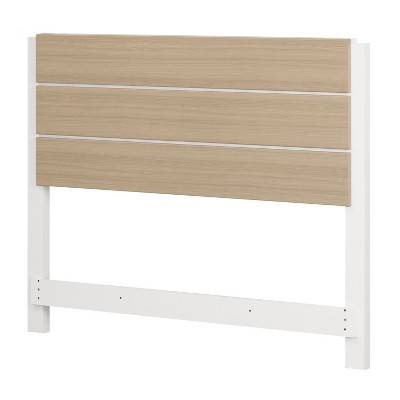 HomeStockMunich Headboard White And Soft Elm Minimalist Style