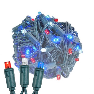 Novelty Lights 50FT 100 LED Christmas String Lights, Tree Lights Indoor Outdoor LED Mini Light Set, 40,000 Hour Lifespan, Holiday Tree Lights