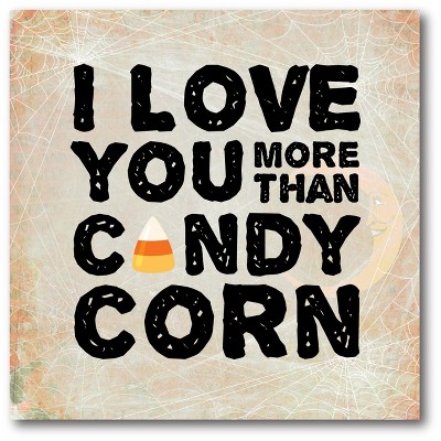 Courtside Market Candy Corn Gallery-Wrapped Canvas
