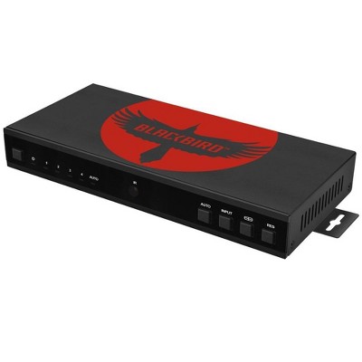 Monoprice Blackbird Pro Series 4K60 Multiviewer: Seamless UHD Video Switcher for Professional AV Installations | HDMI 2.