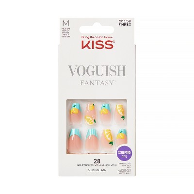 KISS Products Gel Fantasy Fake Nails - What is Love - 31ct
