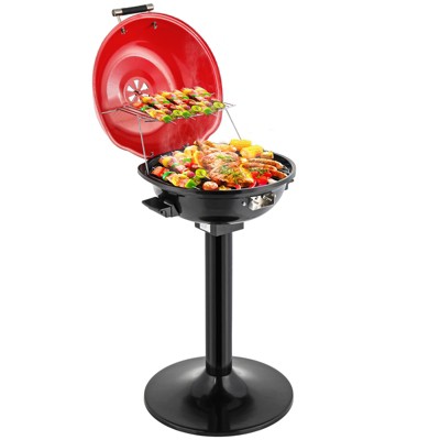 ROVSUN Electric Grill with Temperature Control, Double Layer Design, 304 stainless, Perfect for Indoor and Outdoor Use, 1600W